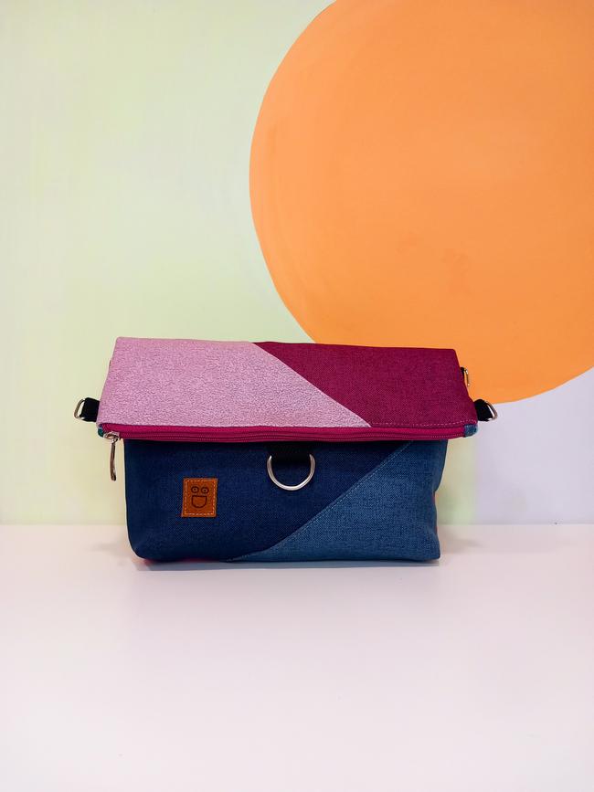 bolso de mujer ligero y artesanal multiposicional